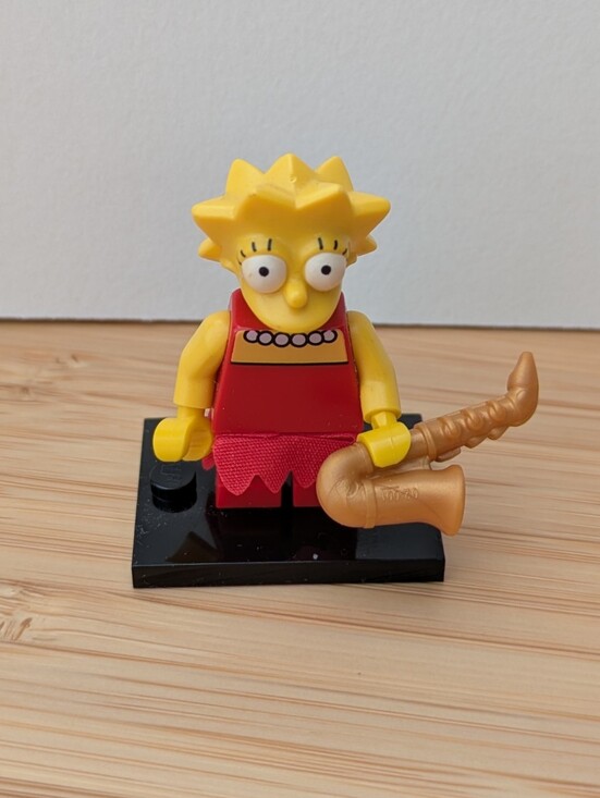 Lego Other - Lego Minifigure Simpsons S1#4 - Lisa